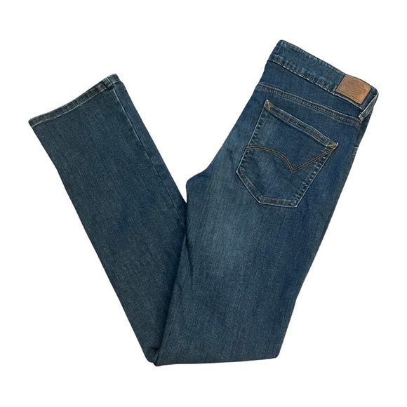 DICKIES Denim Stonewash Straight Leg 5-Pocket Blue Jeans for Women Size 4. - Picture 2 of 16